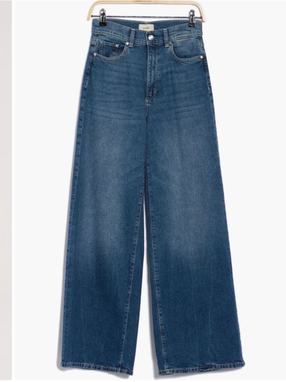 DL1961 Women’s Hepburn High Waist Wide Leg Jeans - Picture 12 of 12
